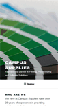 Mobile Screenshot of campus-supplies.com